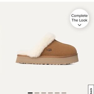 UGG Women's platform disquette slippers